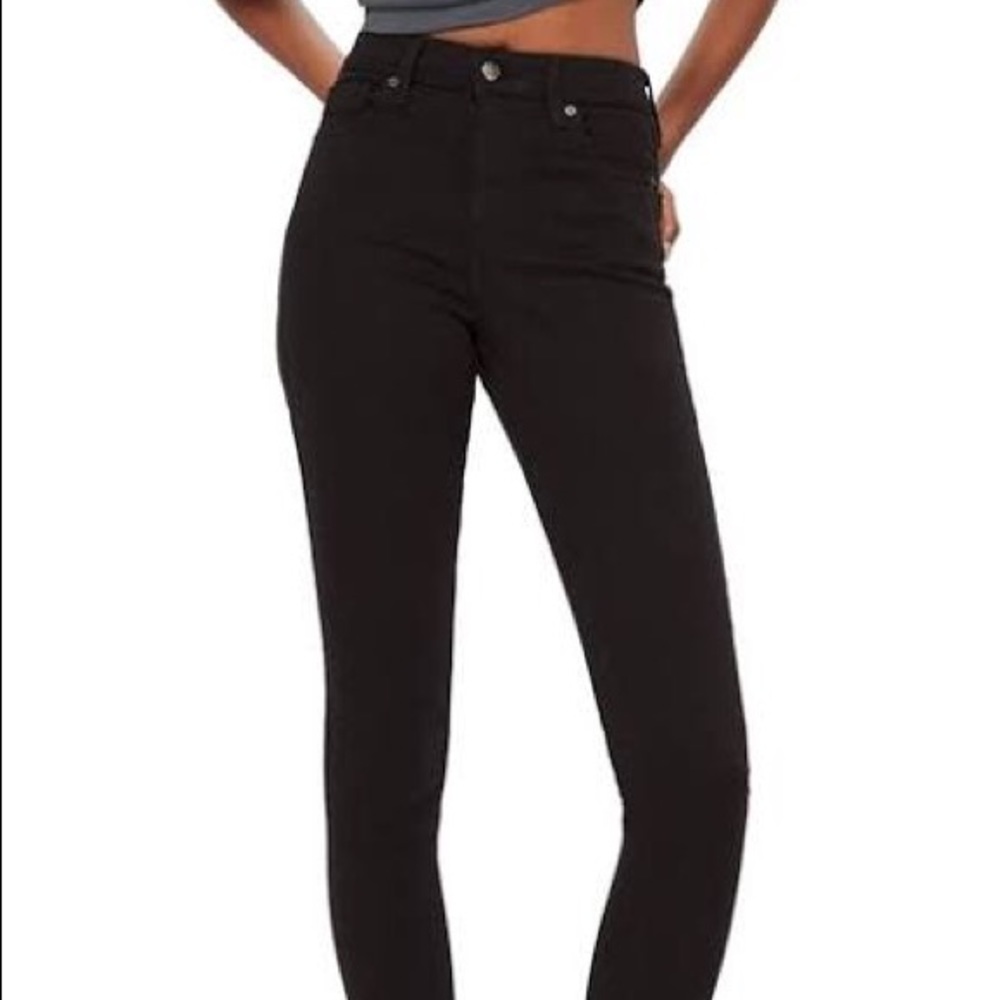 Topshop Moto Black Jaimie Jeans size 28 x 30